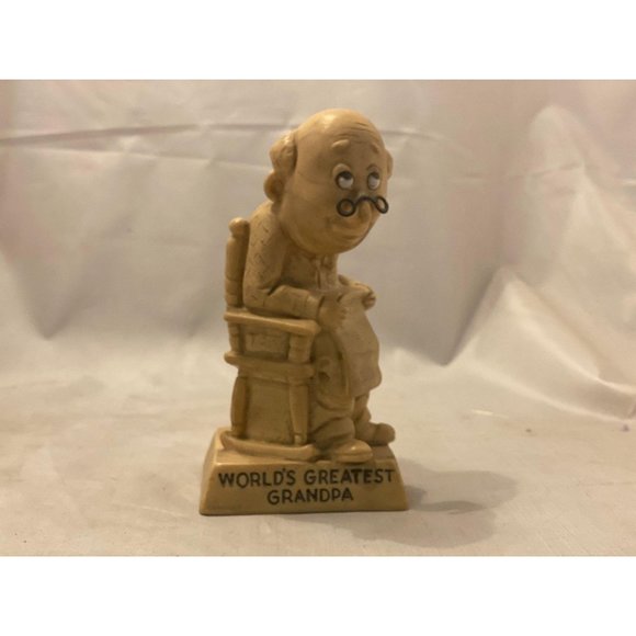 Vintage Worlds Greatest Grandpa Sillisculpt Statue - Picture 1 of 2